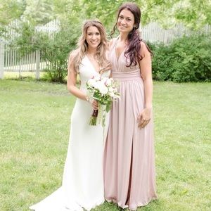 Long Silk Formal Windsor Dress